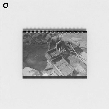 アートメモ帳-Gold Prospector at Work
 - ラッセル リー Memo.