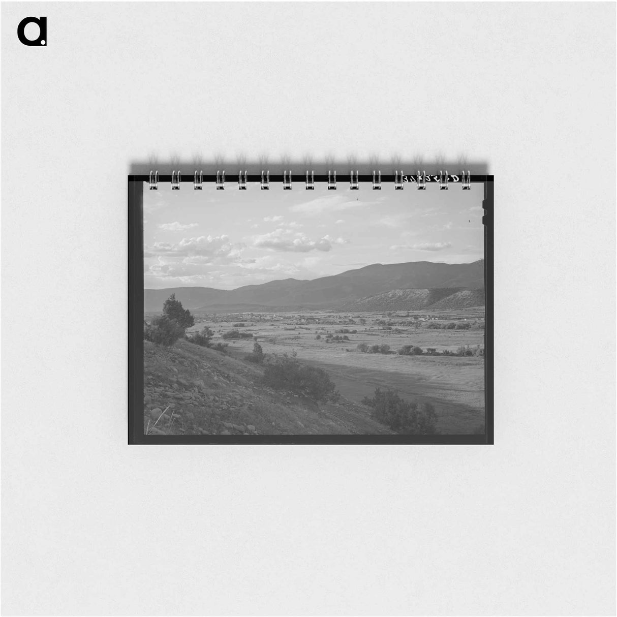 アートメモ帳-Valley of the Rio Pueblo
 - ラッセル リー Memo.