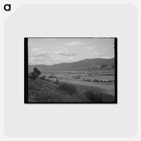 アートポストカード-Valley of the Rio Pueblo
 - ラッセル リー Postcard.