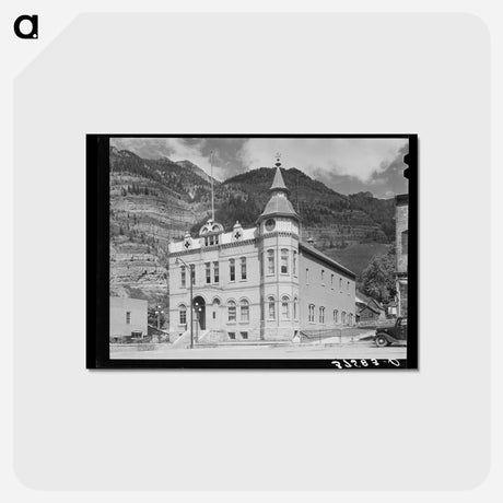 アートポストカード-Elks Lodge, Ouray, Colorado
 - ラッセル リー Postcard.