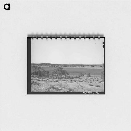 アートメモ帳-Pie Town Homestead
 - ラッセル リー Memo.
