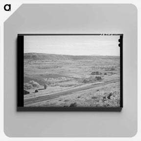 アートパネル-Wever River Valley
 - ラッセル リー Canvas.