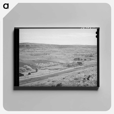 アートパネル-Wever River Valley
 - ラッセル リー Canvas.