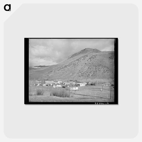 アートポストカード-Hot Sulphur Springs
 - ラッセル リー Postcard.