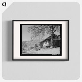 アートポスター-Auburn Farm House
 - ラッセル リー Poster.