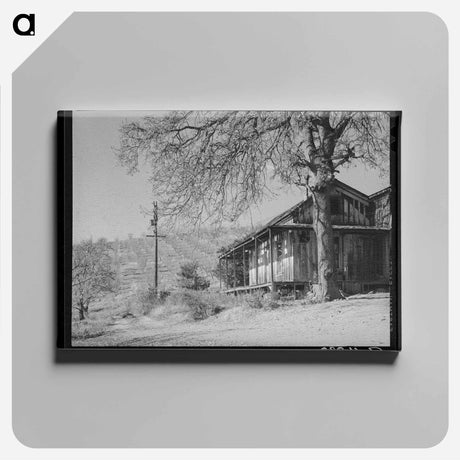 アートパネル-Auburn Farm House
 - ラッセル リー Canvas.