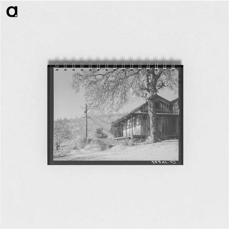 アートメモ帳-Auburn Farm House
 - ラッセル リー Memo.