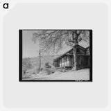 アートポストカード-Auburn Farm House
 - ラッセル リー Postcard.