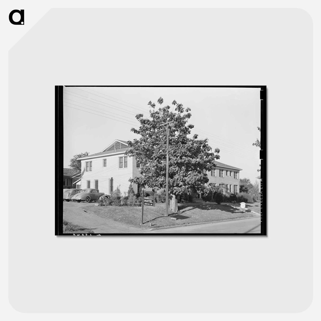 アートポストカード-Hotel Hampton
 - ラッセル リー Postcard.