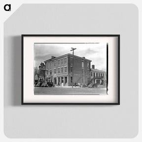 アートポスター-The Posey Building of Shawneetown
 - ラッセル リー Poster.
