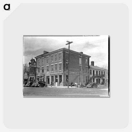 アートポストカード-The Posey Building of Shawneetown
 - ラッセル リー Postcard.