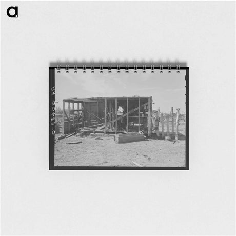 アートメモ帳-Harness Shed on Gorder Farm
 - ラッセル リー Memo.