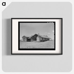 アートポスター-Marfa Ranch House
 - ラッセル リー Poster.