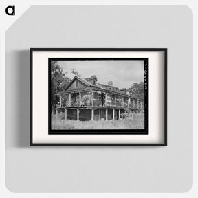 アートポスター-Abandoned Plantation House, Louisiana
 - ラッセル リー Poster.