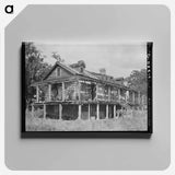 アートパネル-Abandoned Plantation House, Louisiana
 - ラッセル リー Canvas.
