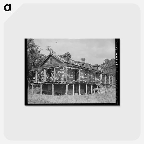 アートポストカード-Abandoned Plantation House, Louisiana
 - ラッセル リー Postcard.