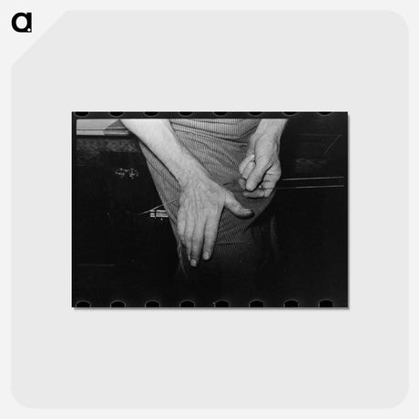 アートポストカード-Threading the Needle
 - ラッセル リー Postcard.