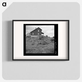 アートポスター-Root House and Farmhouse Debris
 - ラッセル リー Poster.
