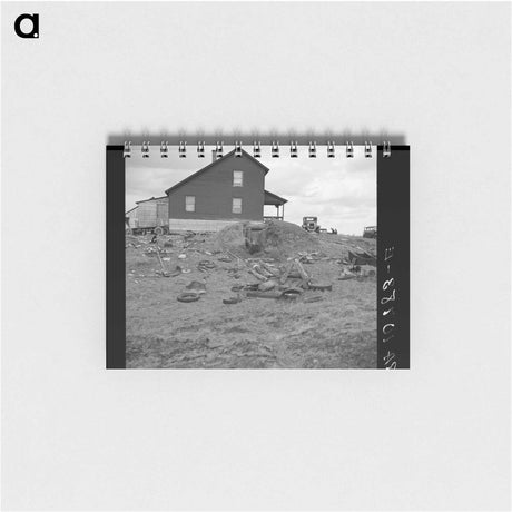 アートメモ帳-Root House and Farmhouse Debris
 - ラッセル リー Memo.