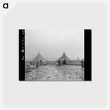 アートポストカード-Tent City, Near Shawneetown, Illinois
 - ラッセル リー Postcard.