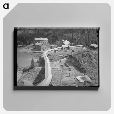 アートパネル-Gold Mill, San Juan County, Colorado
 - ラッセル リー Canvas.