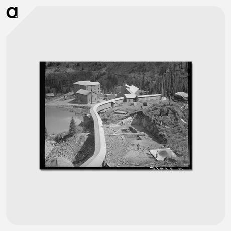 アートポストカード-Gold Mill, San Juan County, Colorado
 - ラッセル リー Postcard.