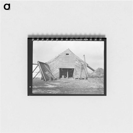 アートメモ帳-Corn Crib on the J.E. Herbrandson Farm
 - ラッセル リー Memo.