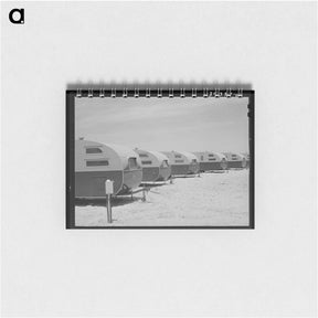 アートメモ帳-FSA Camp for Defense Workers, San Diego
 - ラッセル リー Memo.