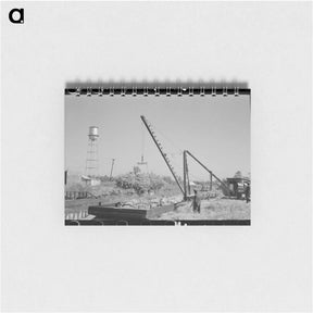 アートメモ帳-Loading Sugarcane, Louisiana
 - ラッセル リー Memo.