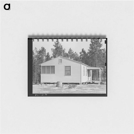 アートメモ帳-Home of FSA Client, Sabine Farms, Marshall, Texas
 - ラッセル リー Memo.