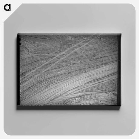 アートパネル-Tractor Tracks, Mineral King Cooperative Farm
 - ラッセル リー Canvas.