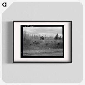 アートポスター-Abandoned Farm, Tipler to Long Lake
 - ラッセル リー Poster.