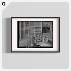 アートポスター-Interior of Sugar Beet Worker's Shack
 - ラッセル リー Poster.