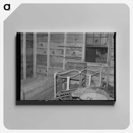 アートパネル-Interior of Sugar Beet Worker's Shack
 - ラッセル リー Canvas.
