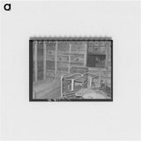 アートメモ帳-Interior of Sugar Beet Worker's Shack
 - ラッセル リー Memo.