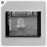 アートパネル-Tombstone near Shawneetown, Illinois
 - ラッセル リー Canvas.