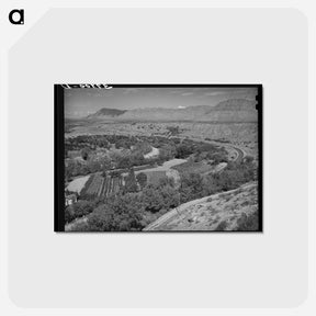 アートポストカード-Irrigated Farm, Santa Clara, Utah
 - ラッセル リー Postcard.