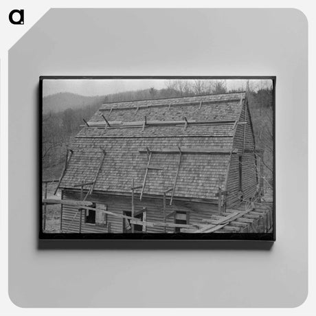 アートパネル-Gristmill on Road to Skyline Drive, Virginia
 - ラッセル リー Canvas.