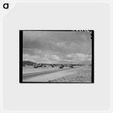 アートポストカード-Highway, Sandoval County, New Mexico
 - ラッセル リー Postcard.