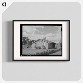 アートポスター-House for Permanent Farm Workers, Yakima, Washington
 - ラッセル リー Poster.