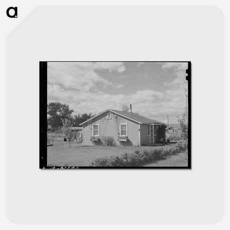 アートポストカード-House for Permanent Farm Workers, Yakima, Washington
 - ラッセル リー Postcard.