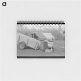 アートメモ帳-Unloading Household Goods, Harlingen, Texas
 - ラッセル リー Memo.
