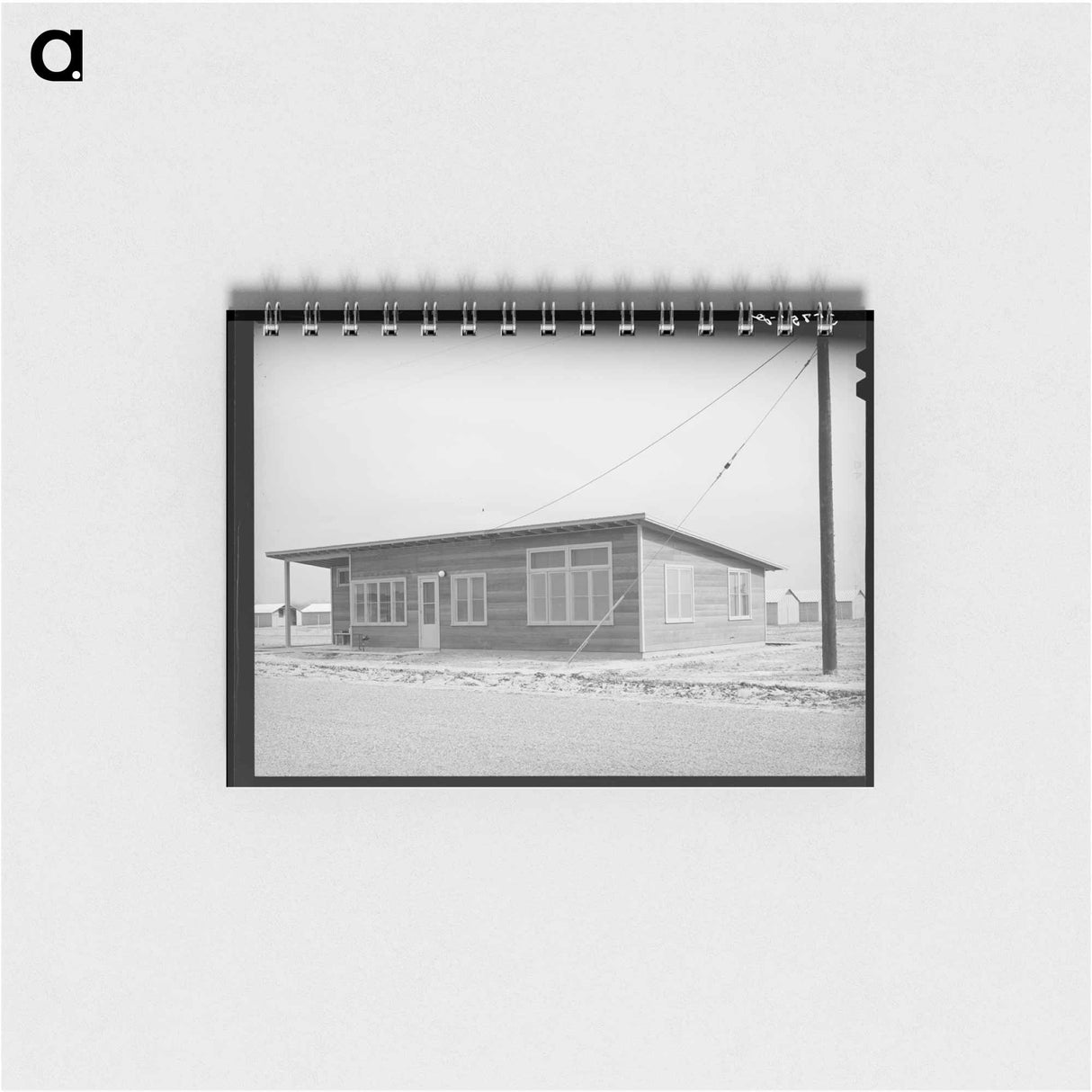 アートメモ帳-Medical Unit at Migratory Labor Camp
 - ラッセル リー Memo.