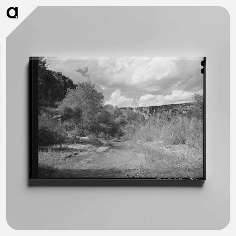 アートパネル-Santa Clara River Irrigation, Santa Clara, Utah
 - ラッセル リー Canvas.