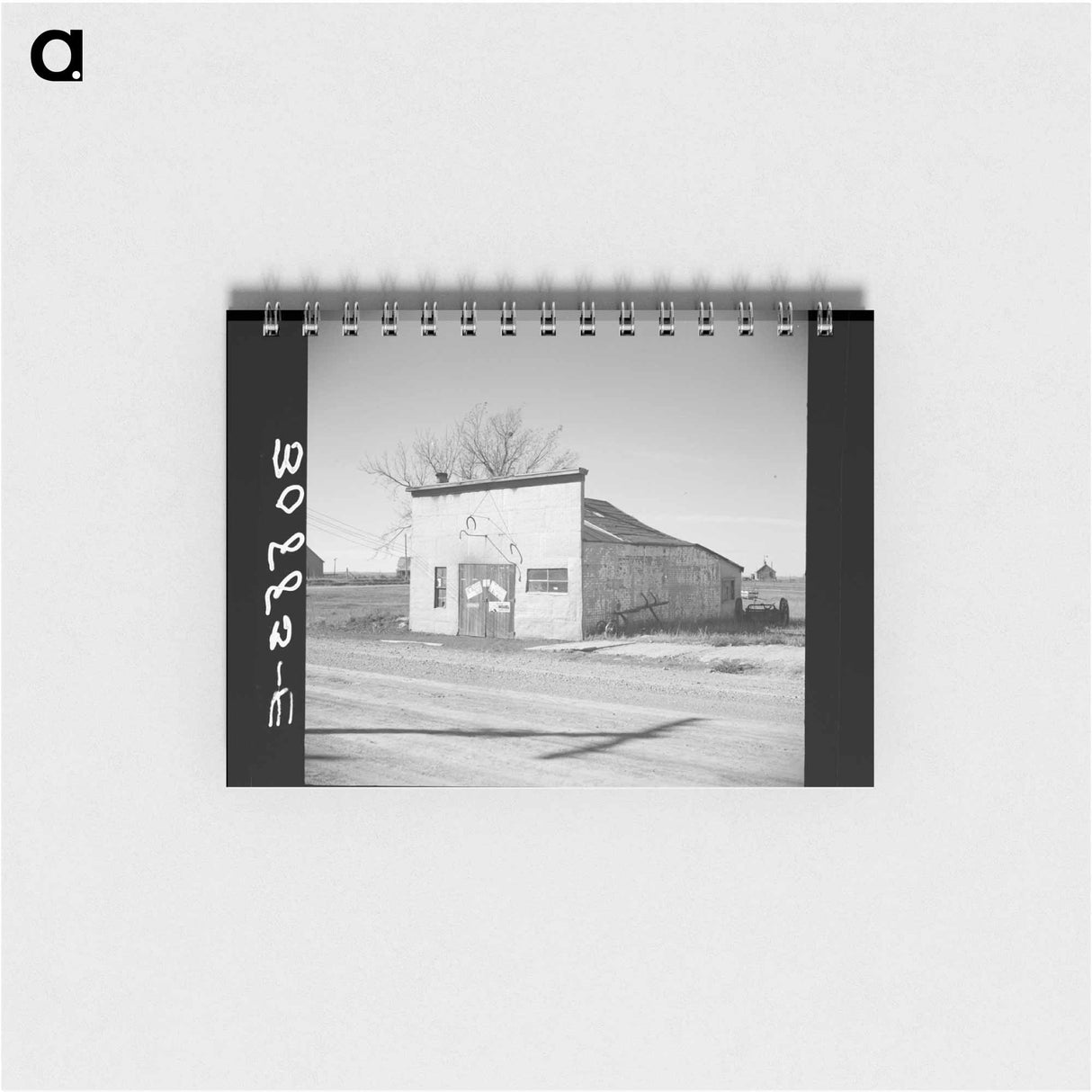 アートメモ帳-Blacksmith Shop, Des Lacs, North Dakota
 - ラッセル リー Memo.