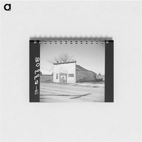 アートメモ帳-Blacksmith Shop, Des Lacs, North Dakota
 - ラッセル リー Memo.