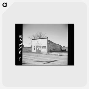 アートポストカード-Blacksmith Shop, Des Lacs, North Dakota
 - ラッセル リー Postcard.