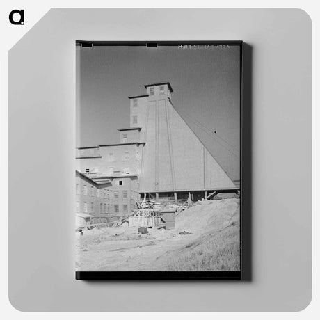 アートパネル-Salt Plant, Jefferson Island, Louisiana
 - ラッセル リー Canvas.