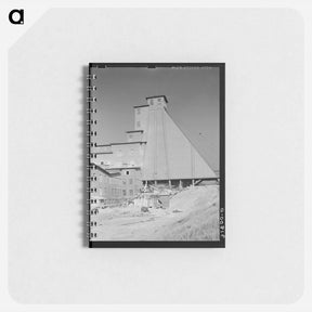 アートメモ帳-Salt Plant, Jefferson Island, Louisiana
 - ラッセル リー Memo.