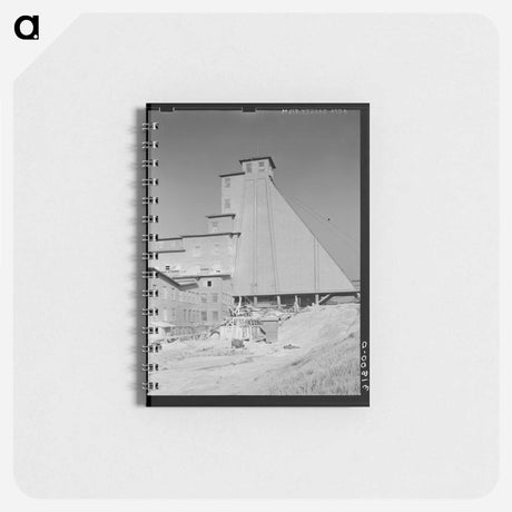 アートメモ帳-Salt Plant, Jefferson Island, Louisiana
 - ラッセル リー Memo.
